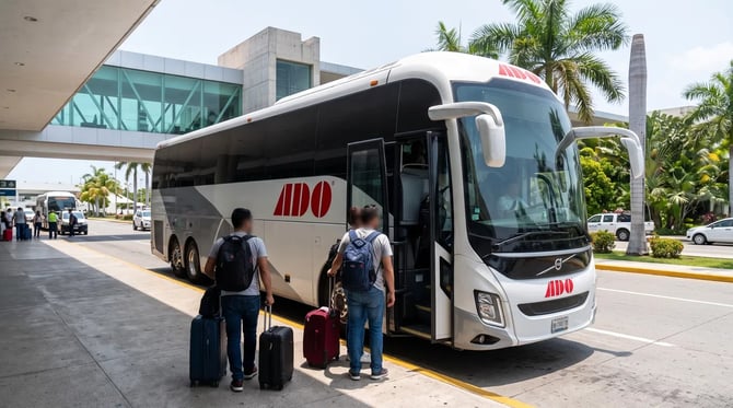Del Aeropuerto de Cancún a Playa del Carmen